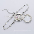 2018 round doll zipper pull charms pendant necklace for doll